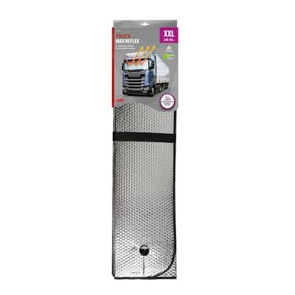 Max Reflex Truck, silver-reflective sunshade - 240x90 cm XXL